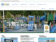 Tablet Screenshot of chiparkpoints.com